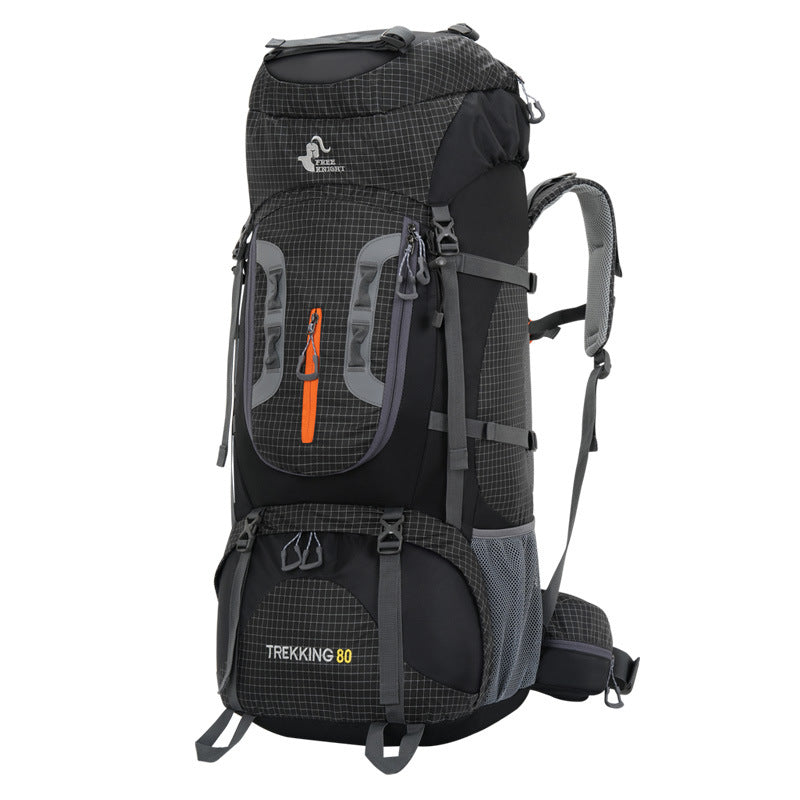 Männlicher Outdoor-Hiking-Rucksack 80L | LuxeStyle