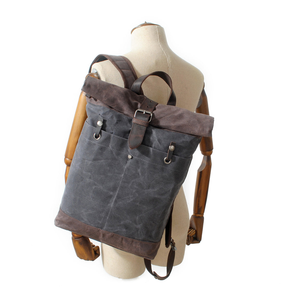 Modischer Canvas-Rucksack | LuxeStyle