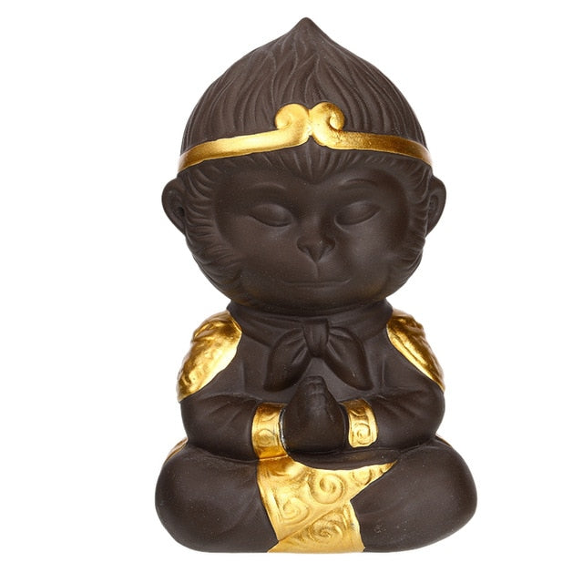Teetier Affenkönig aus Keramik – Bild 7 | LuxeStyle