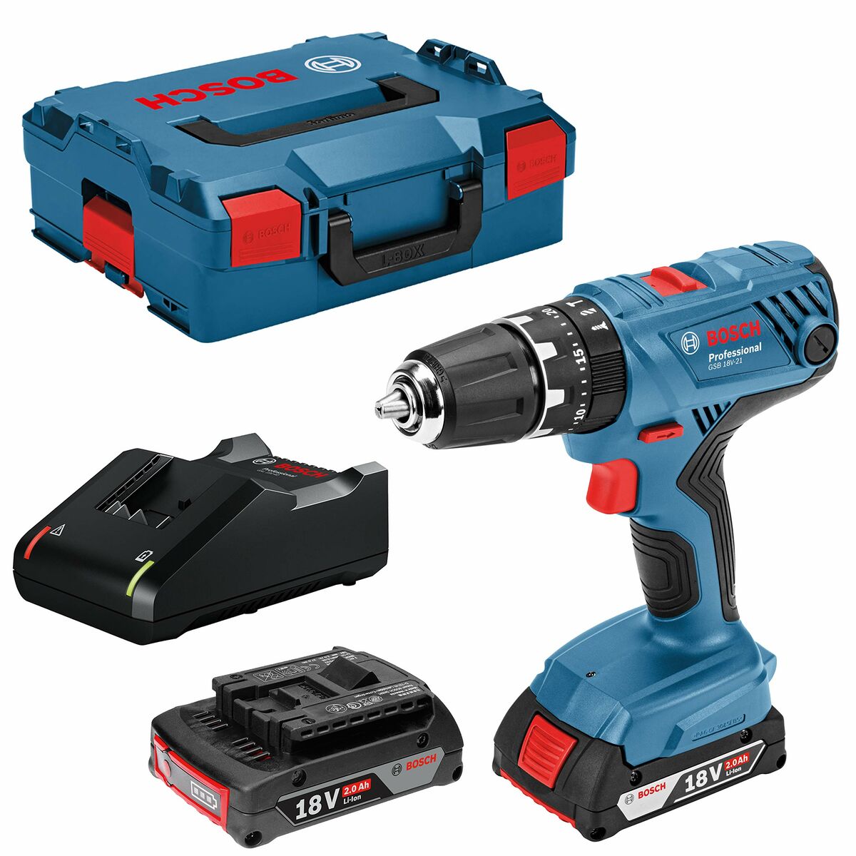 Elektrischer Schraubendreher BOSCH GSB 18V-21 PROFESSIONAL