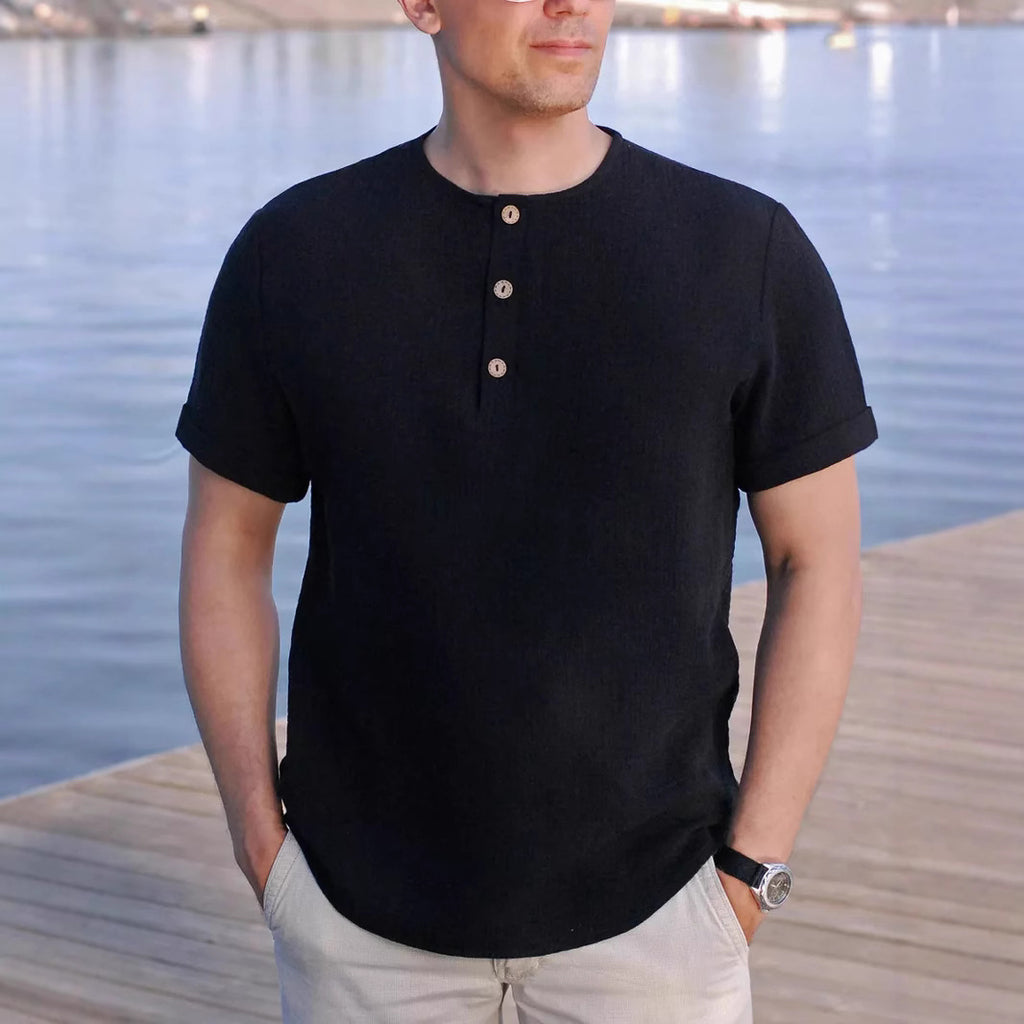 Herren-Sommershirt «Breeze» – leicht & atmungsaktiv