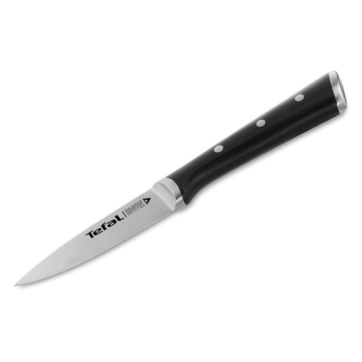 Küchenmesser Tefal K2320514 ICE FO Schwarz Edelstahl 9 cm