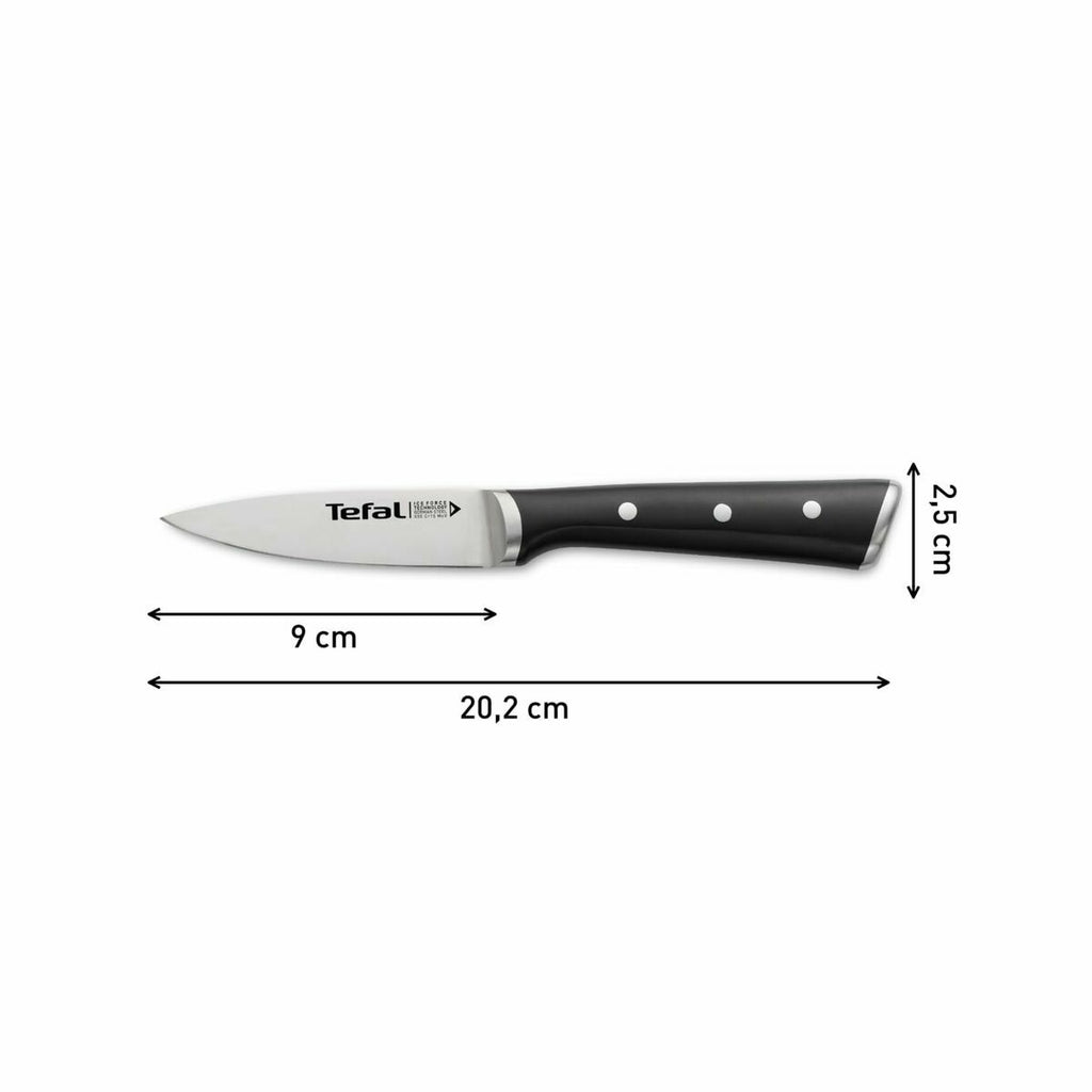 Küchenmesser Tefal K2320514 ICE FO Schwarz Edelstahl 9 cm