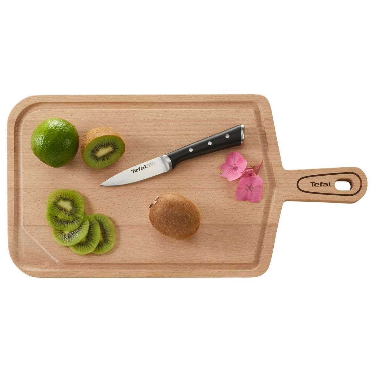 Küchenmesser Tefal K2320514 ICE FO Schwarz Edelstahl 9 cm