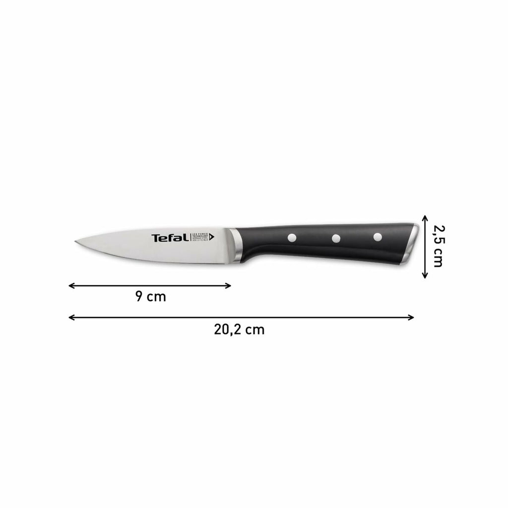 Küchenmesser Tefal K2320514 ICE FO Schwarz Edelstahl 9 cm
