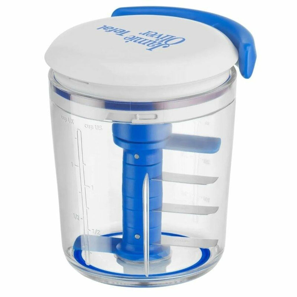 Zerkleinerer Tefal Chop & Shaker K1644344 Blau Weiß Edelstahl