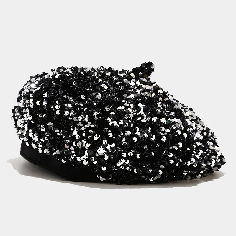 Pailletten-Fedora für Damen