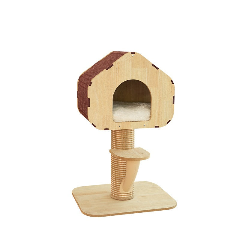 Miao Xianer Katzenbaum aus Holz