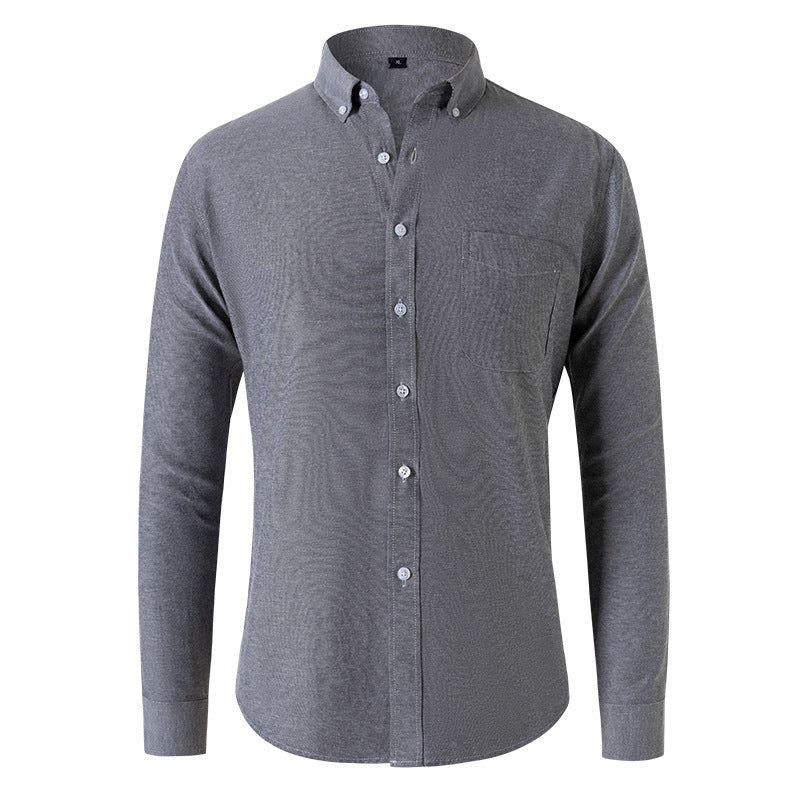 Japanisches Retro Langarmhemd für Herren – Bild 6 | LuxeStyle