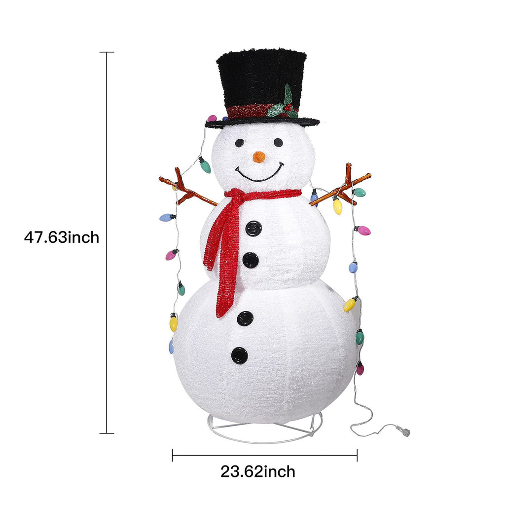 Faltbare Schneemann-Lichterkette 1,2 m – Bild 6 | LuxeStyle