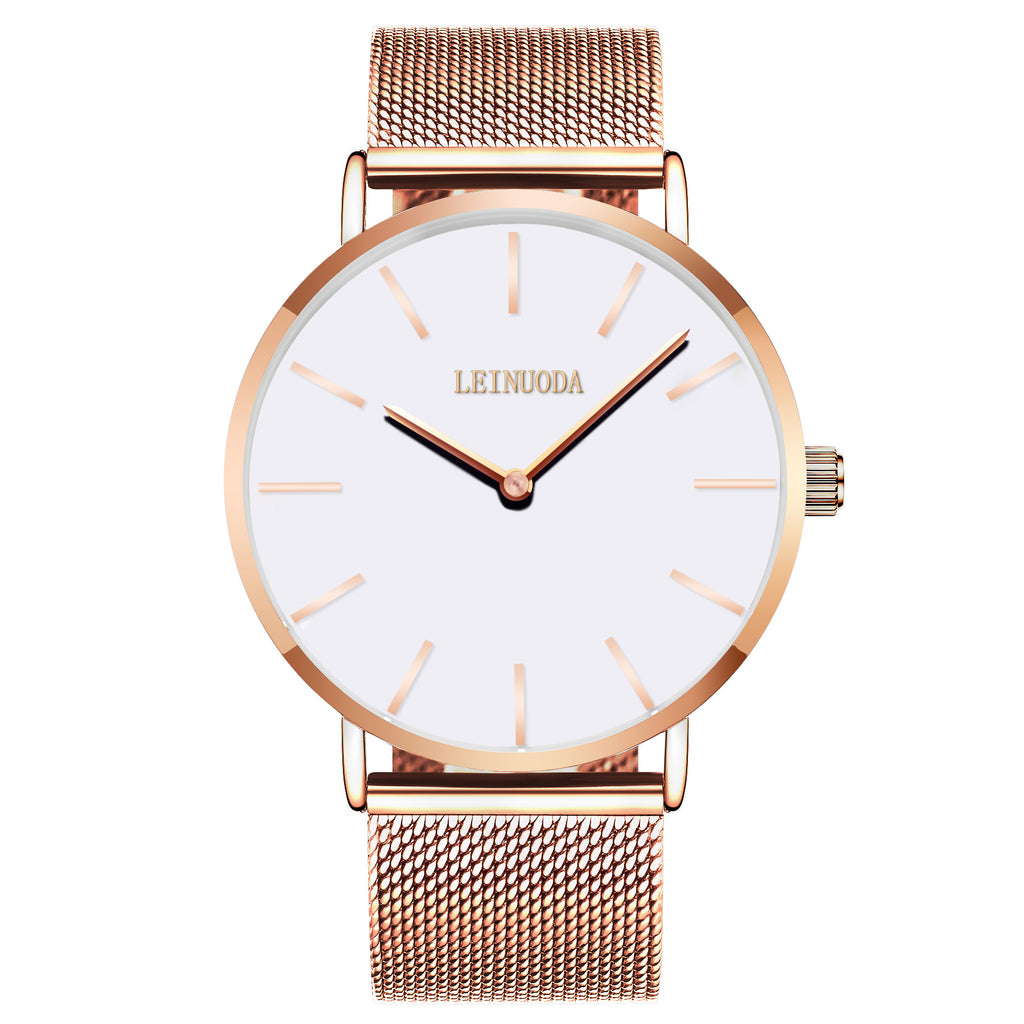 Einfaches Herrenarmbanduhr