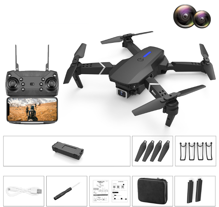 LS-E525 Mini-Drohne mit 4K Dual-Kamera