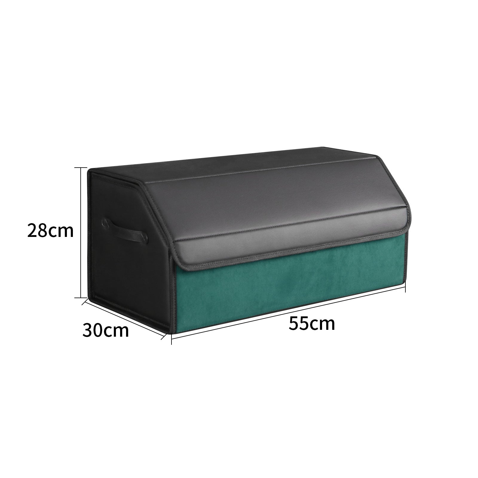 Aufbewahrungsbox aus Suede