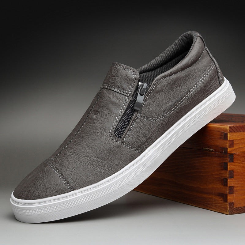Herren-Slipper aus Kunstleder – Bild 5 | LuxeStyle