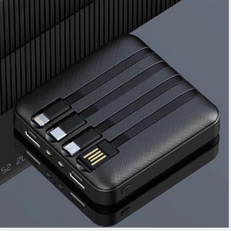 Powerbank mit Spiegel und LED-Anzeige