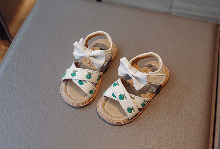 Prinzessinnenschuhe mit weicher Sohle und besticktem Obermaterial