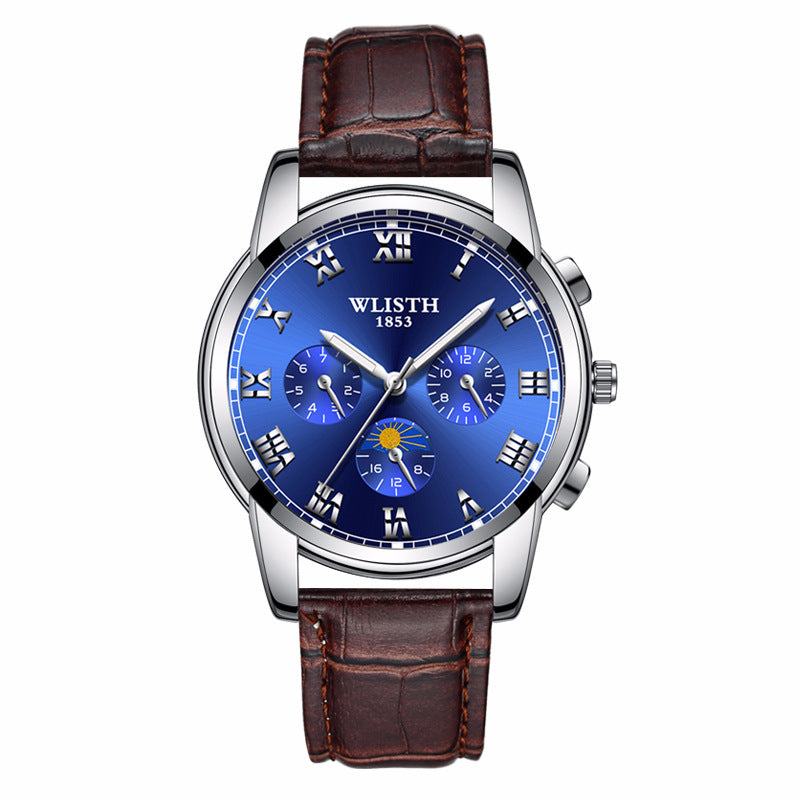 Herren Business Quarzuhr mit Nachtlicht – Bild 4 | LuxeStyle