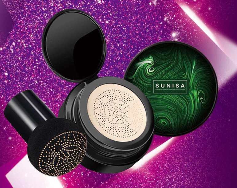 Air Cushion mit Pilzkopf-Puder – Feuchtigkeit & Concealer – Bild 3 | LuxeStyle