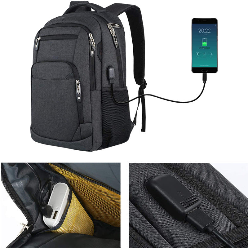 Multifunktionale Computer-Tasche mit viel Platz – Bild 4 | LuxeStyle