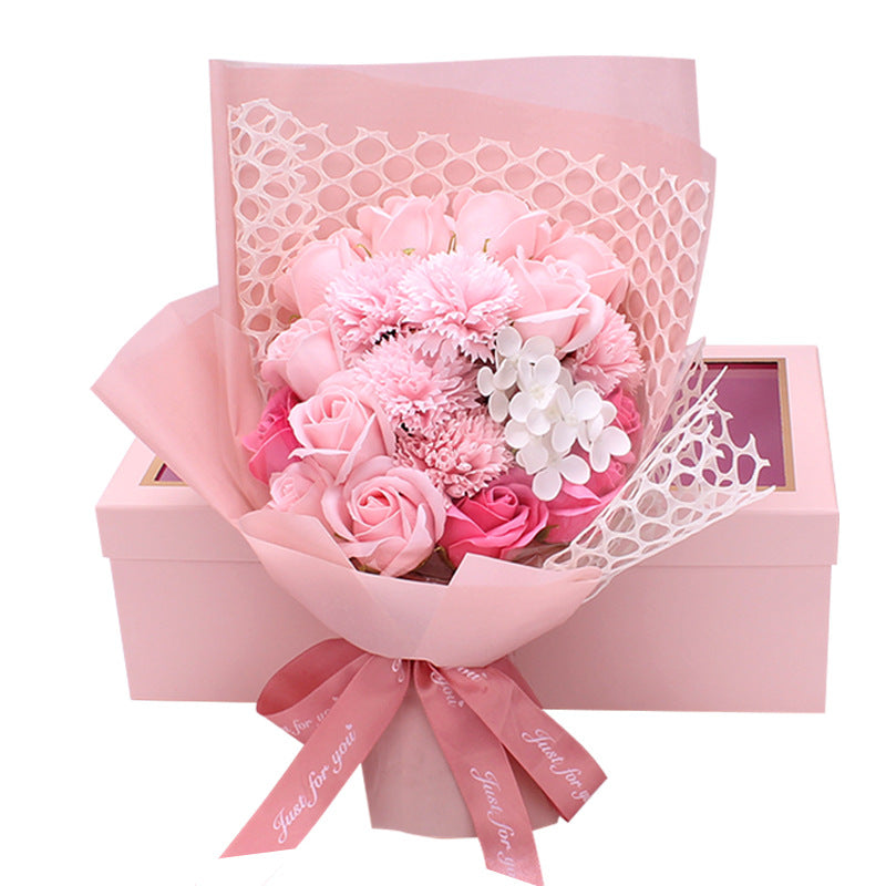 Rosen-Seifenblumen-Bouquet Geschenkbox – Bild 8 | LuxeStyle