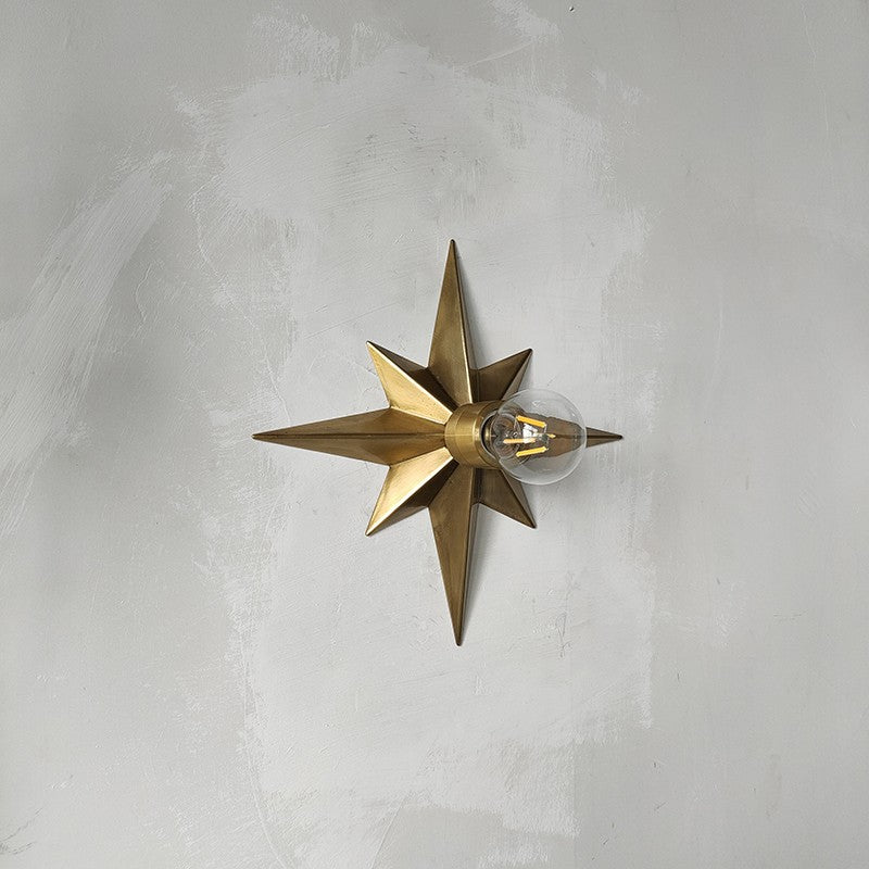 Deckenlampe aus Kupfer mit Sternenmotiv – Bild 3 | LuxeStyle