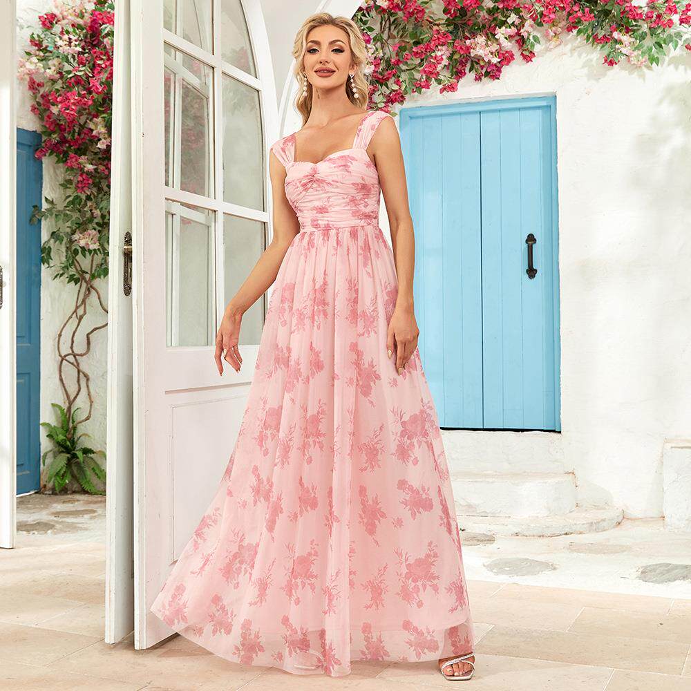 Doppelreihiges Schnürkleid für festliche Anlässe