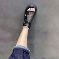 Muffin Mesh Sandalen mit dicker Sohle – Bild 8 | LuxeStyle