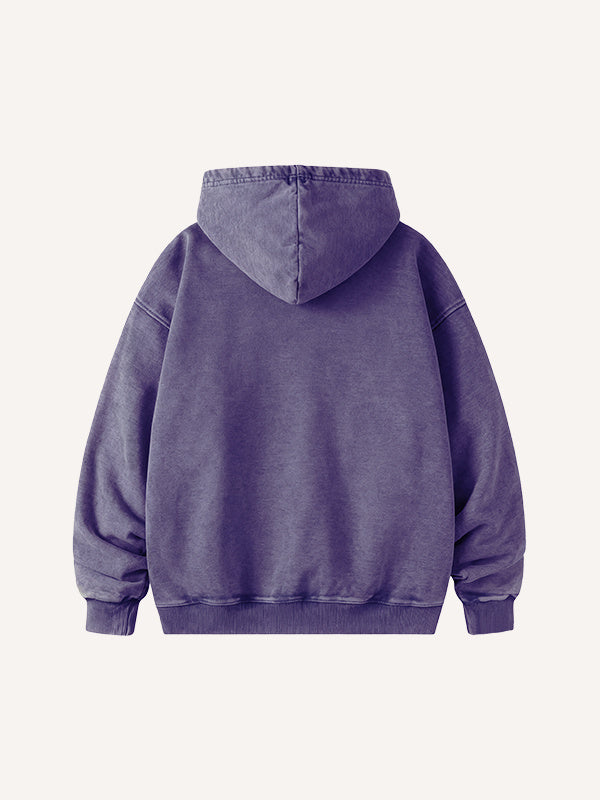 Freizeit-Pullover aus Baumwolle mit Print