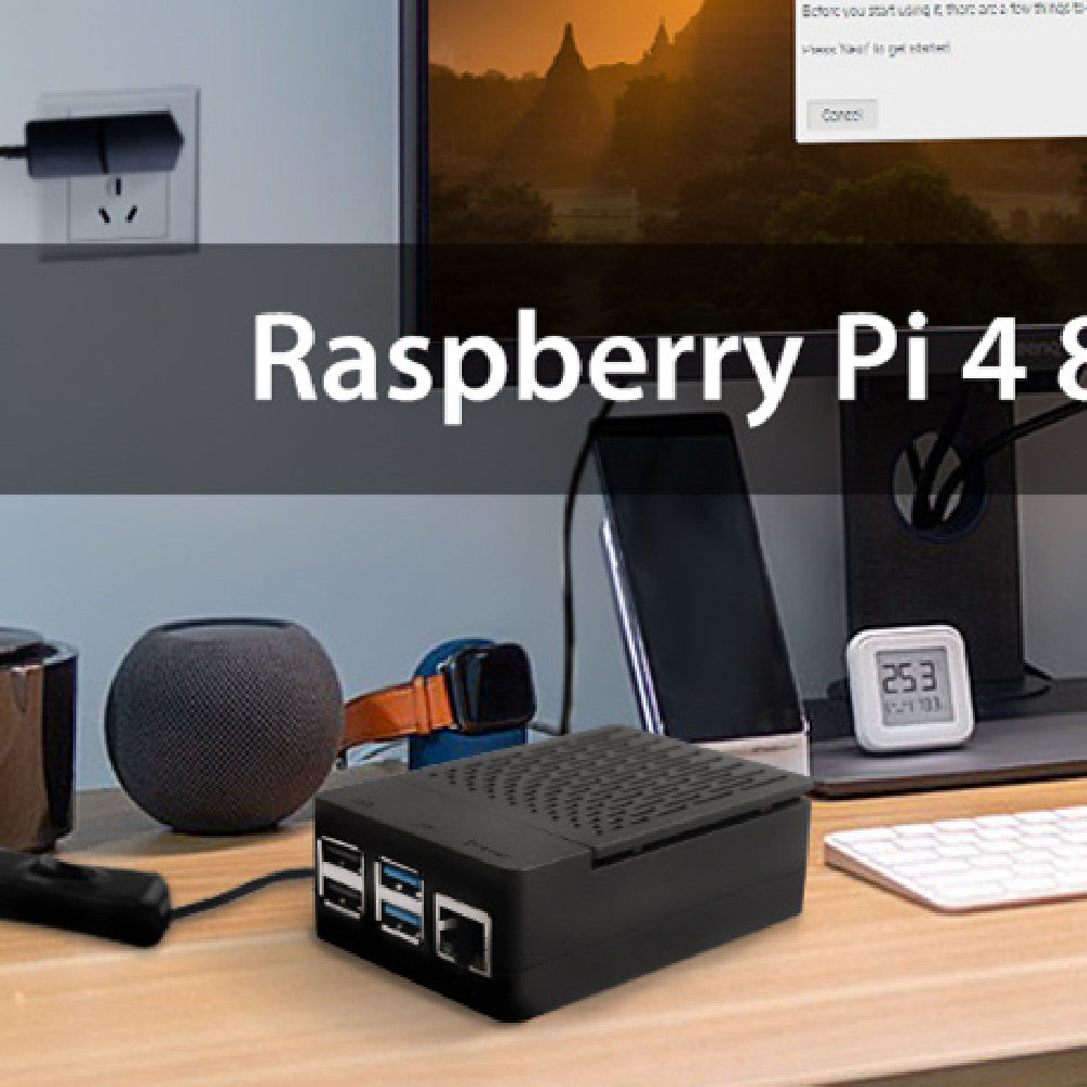 Schutzgehäuse für Raspberry Pi 4 mit Lüfter