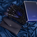 10-teiliges Make-up Pinselset Blau – Bild 1 | LuxeStyle