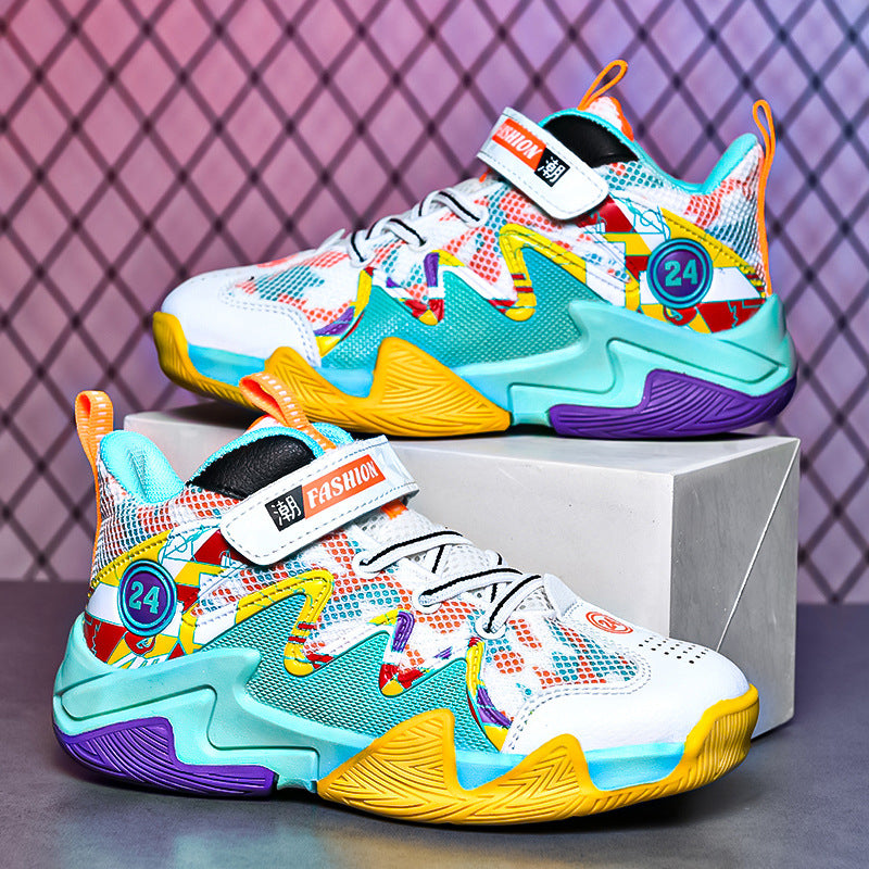 Atmungsaktive Basketball-Schuhe für Jungen