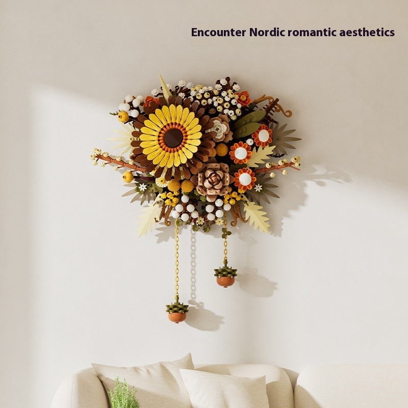 Wanddeko Blumen-Bausteine im Nordic-Stil – Bild 3 | LuxeStyle