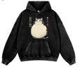 Heavyweight Kapuzenjacke im Used-Look