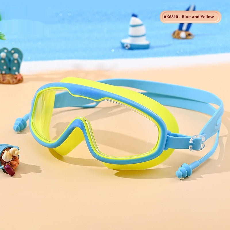 Kinder Schwimmbrille Wasserdicht, Anti-Beschlag