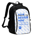 Grosser USB‑Reiserucksack mit Laptopfach – Bild 2 | LuxeStyle
