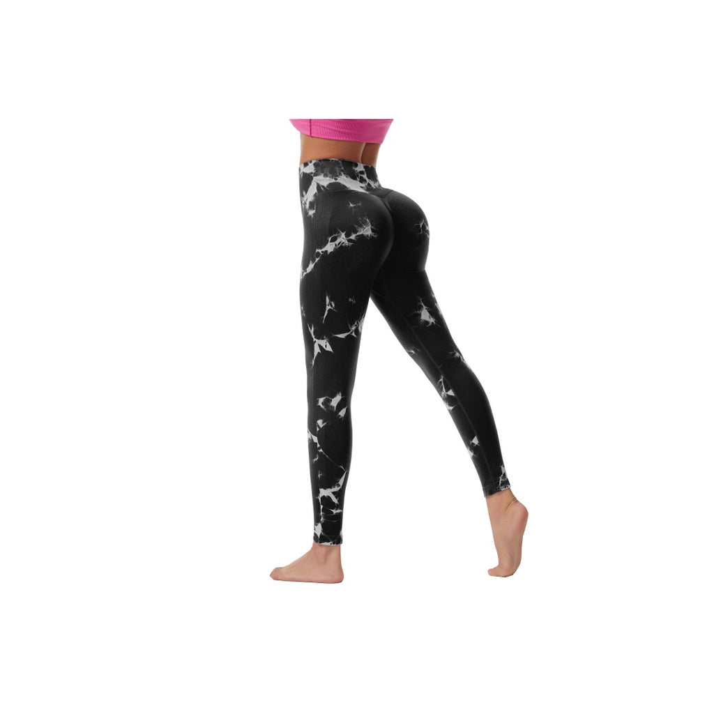Vier Jahreszeiten Yoga-Pants mit Print