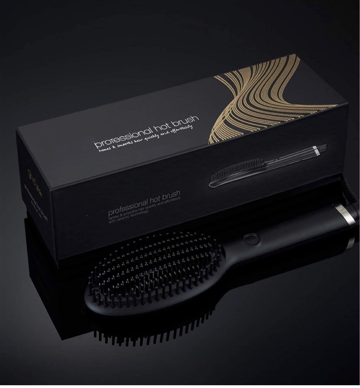 Glide Ionen-Glättbürste für geschmeidiges Haar | LuxeStyle