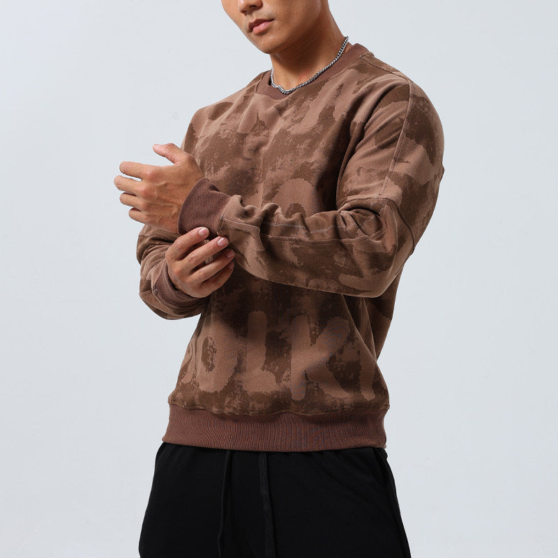 Männlicher Pullover mit Rundhalsausschnitt – Bild 2 | LuxeStyle