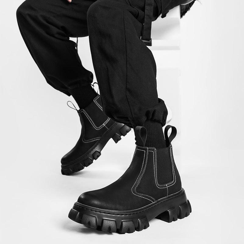 Samtige Stiefeletten für Herren – Bild 2 | LuxeStyle