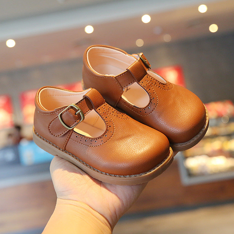 Retro-Lederfinkli für Kinder im British Style – Bild 4 | LuxeStyle
