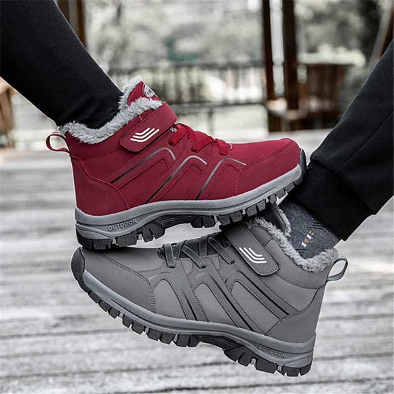 Wasserdichte Leder-Gehschuhe für Senioren