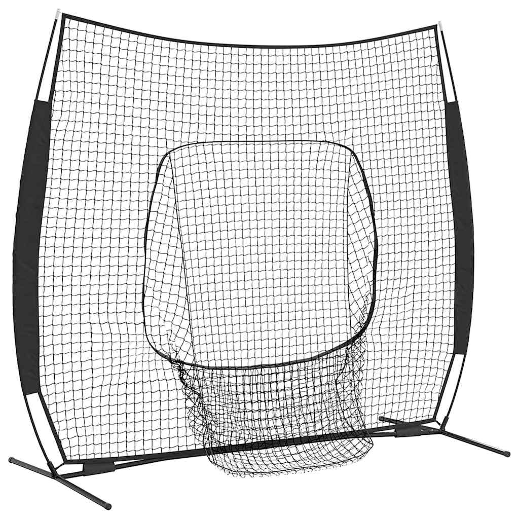 Baseball- & Softball-Trainingsnetz, Schwarz