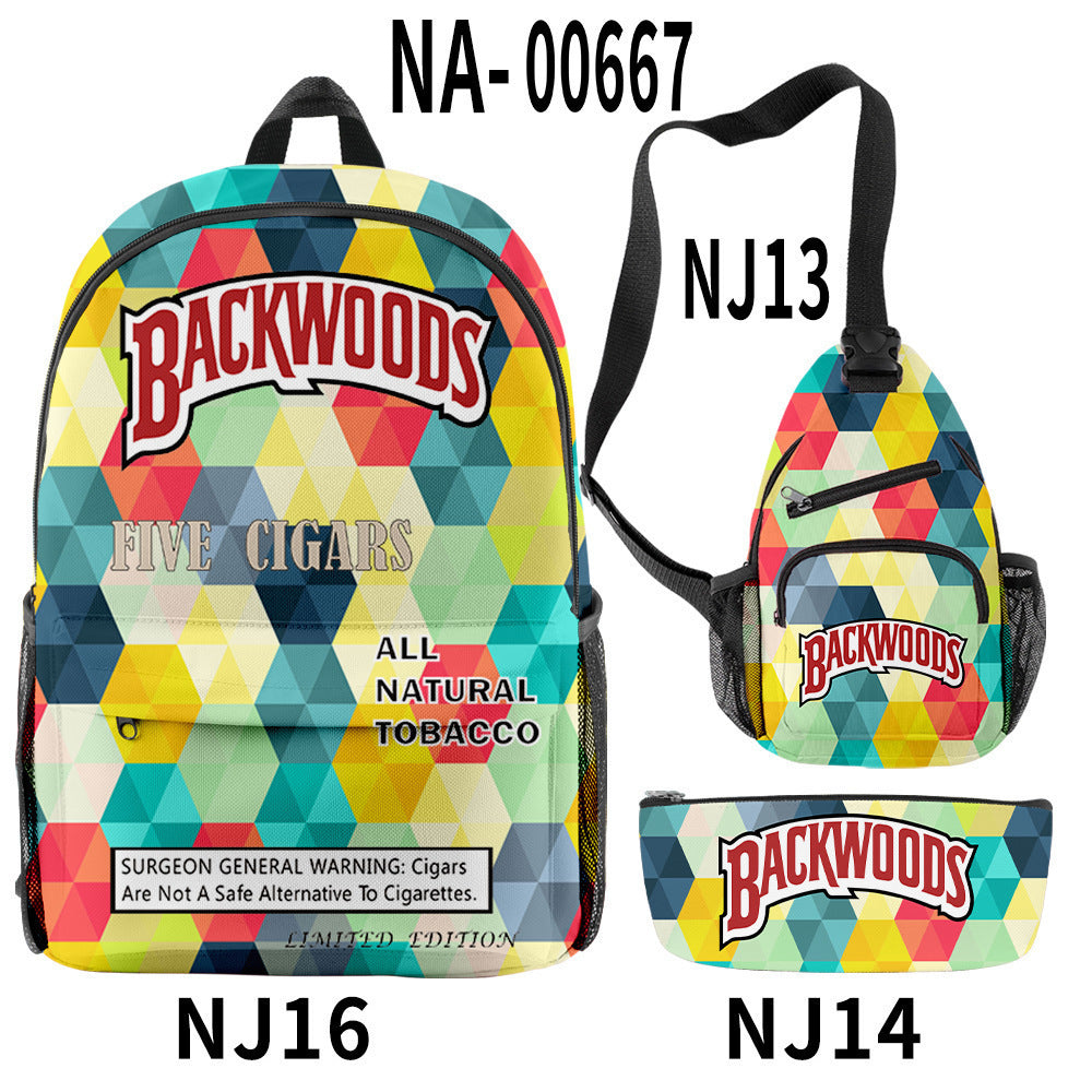 Wasserdichter Oxford Sportrucksack – Bild 2 | LuxeStyle