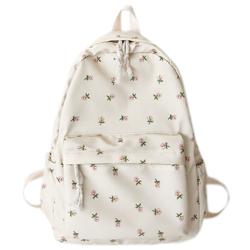 Studentenrucksack Blumenmuster – Bild 3 | LuxeStyle
