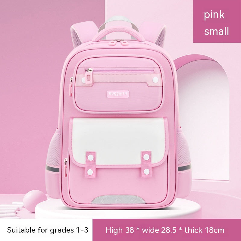 Schulrucksack Royalblau-Grün