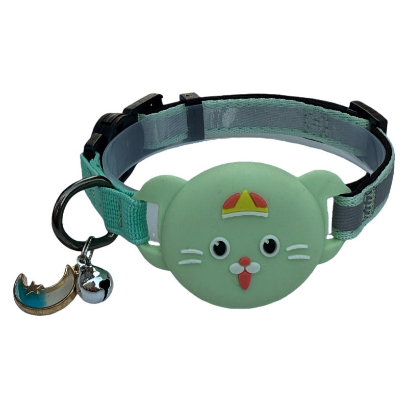 Reflektierendes Hundehalsband mit Cartoon-Muster