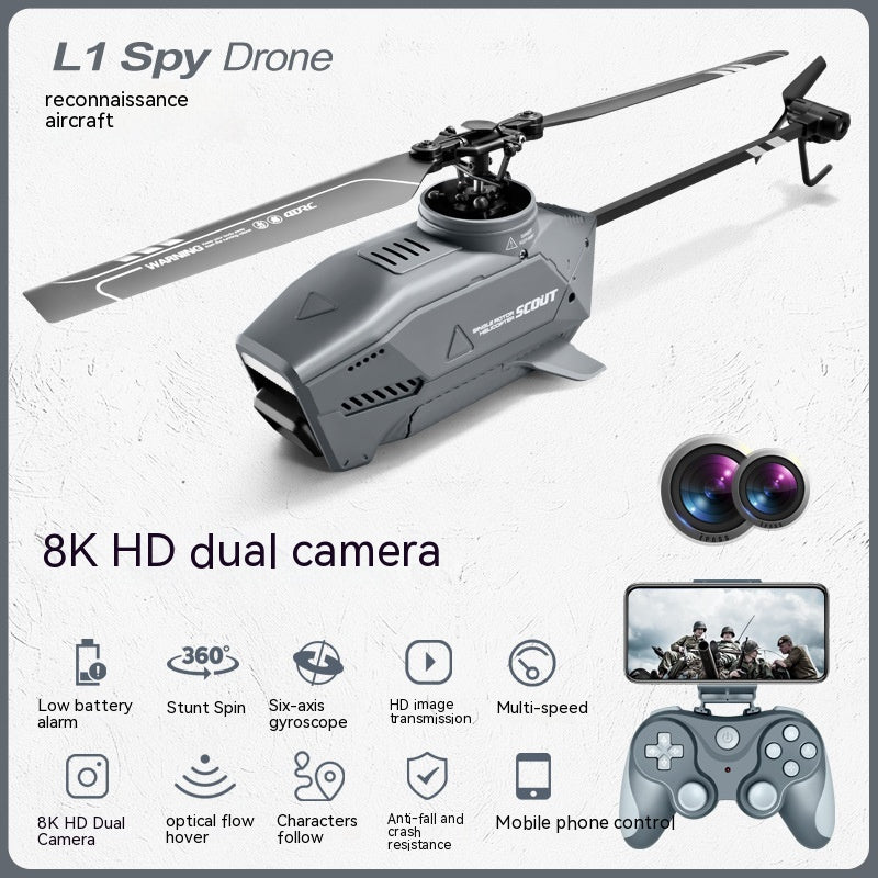 Kamera-Helikopter für Luftaufnahmen