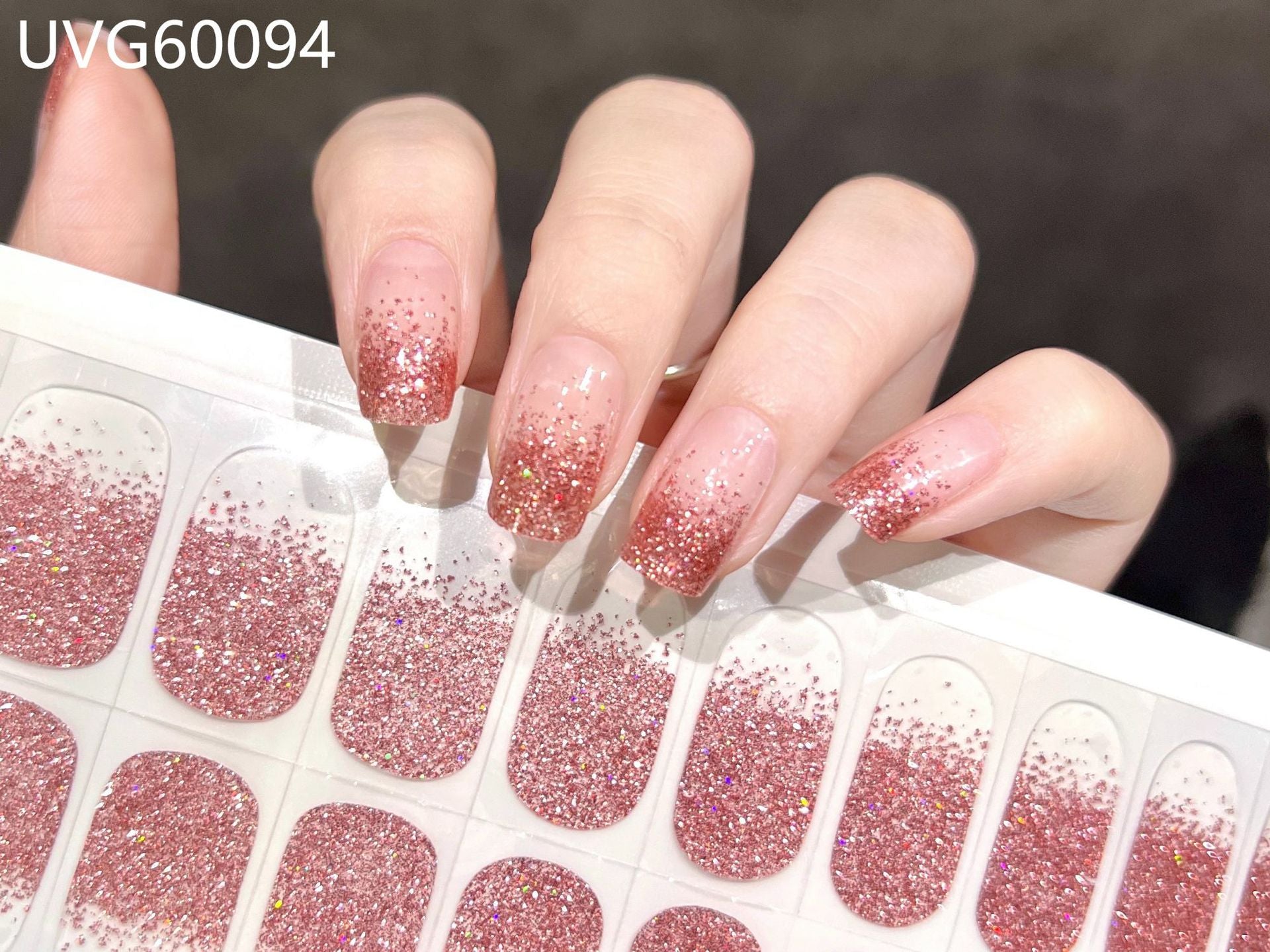 UV Gel Nagelsticker Semi-Cured