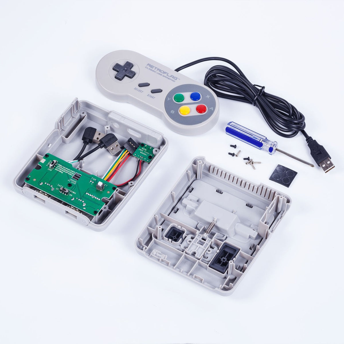 Retroflag SUPERPi Case Box mit Kabel-Controller – Bild 4 | LuxeStyle
