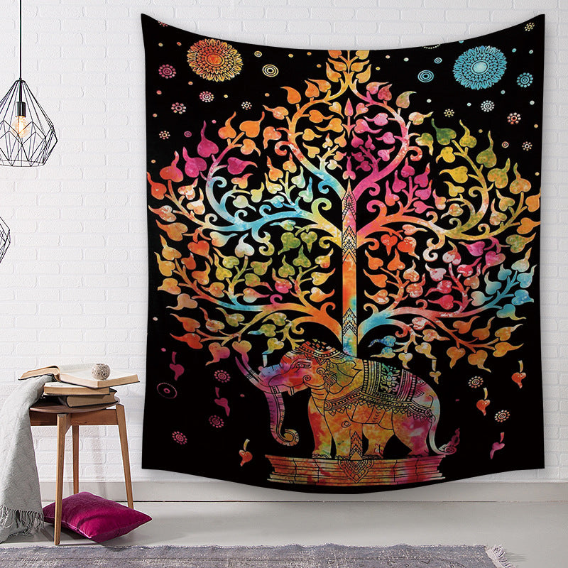 Wandteppich Elefantendruck – Bild 2 | LuxeStyle